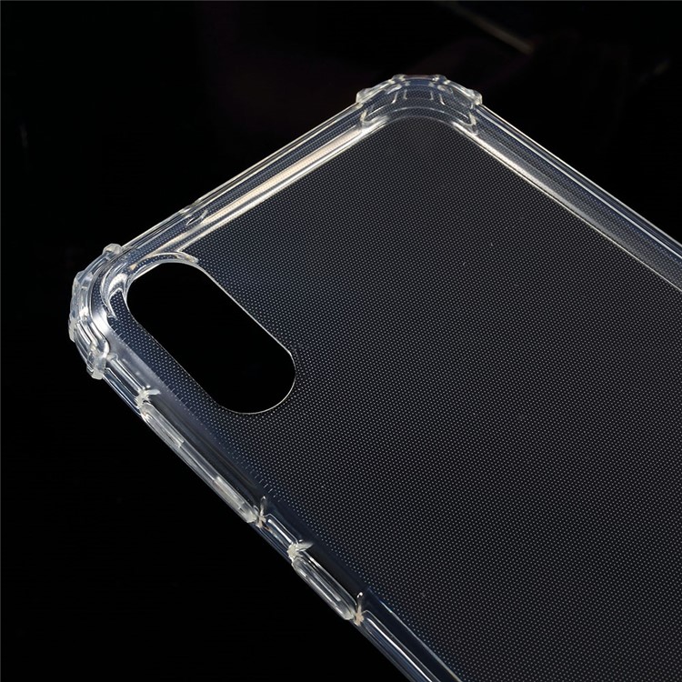 Drop-resistant TPU Back Shell Phone Case for Samsung Galaxy M10 - White-2