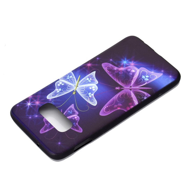 Pattern Printing Soft TPU Phone Case for Samsung Galaxy S10e - Pretty Butterflies-4