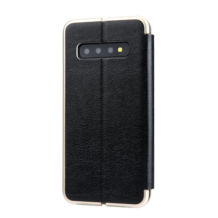 CMAI2 PU Leather Card Holder Case for Samsung Galaxy S10 Plus - Black-3