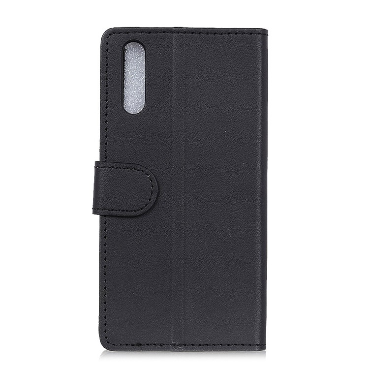 Wallet Leather Stand Case for Samsung Galaxy A50 - Black-2