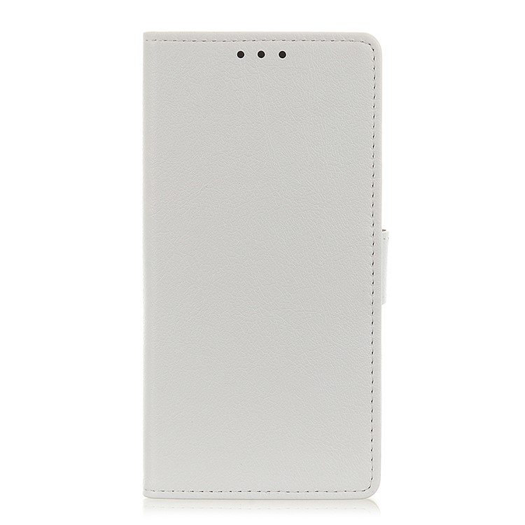 Wallet Leather Stand Case for Samsung Galaxy A50 - White-1