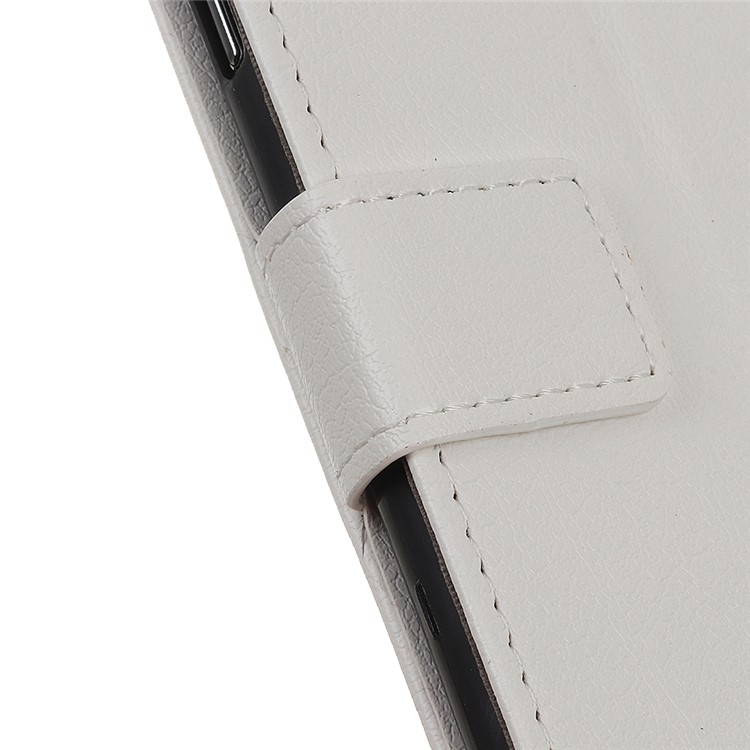 Wallet Leather Stand Case for Samsung Galaxy A50 - White-8