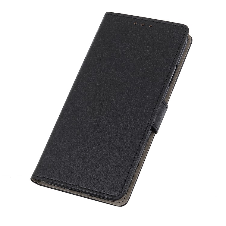 Wallet Stand Leather Protection Cover for Samsung Galaxy A40 - Black-8