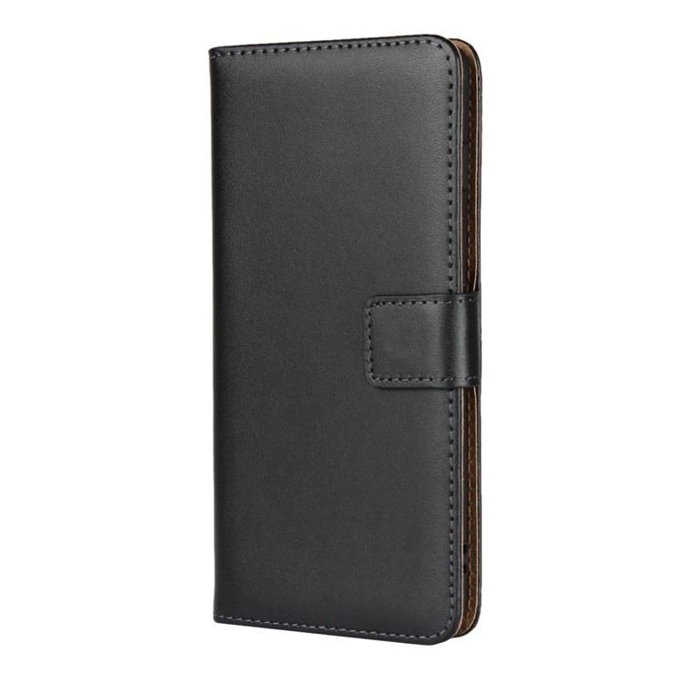 Genuine Split Leather Shell with Stand Wallet for Samsung Galaxy S10-2