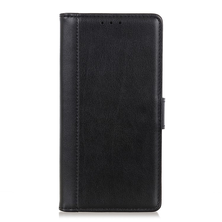 Leather Stand Case with Card Slots for Samsung Galaxy A70 - Black-6