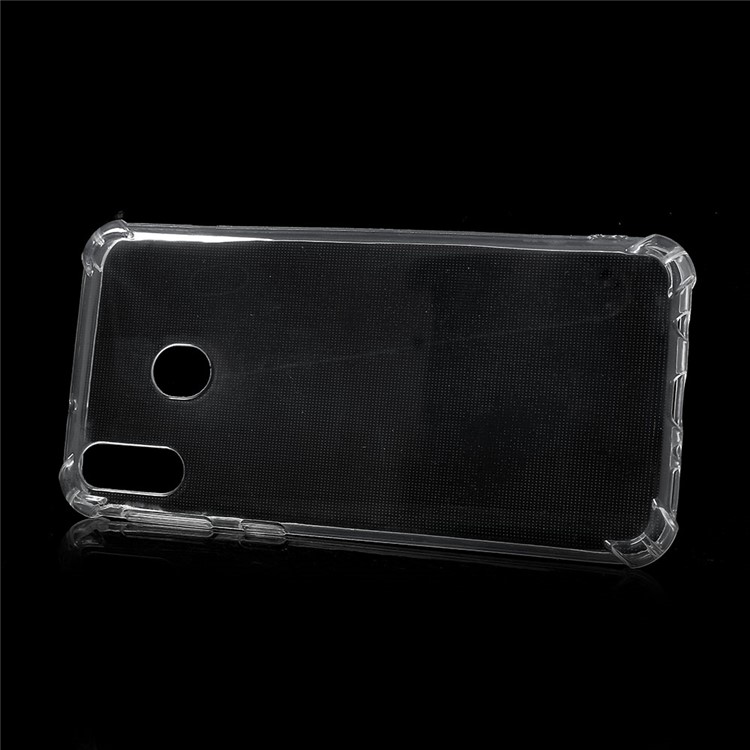 Tampa Clara Da Caixa Do Telefone De TPU Da Absorção De Choque Para A Galáxia M20 De Samsung-2