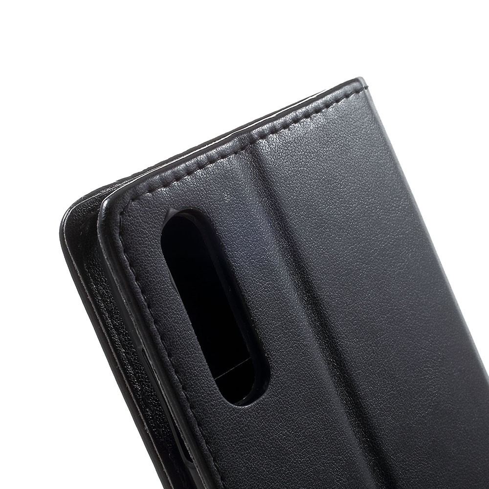 Imprint Butterfly Flowers Leather Wallet Stand Case for Samsung Galaxy A70 - Black-7