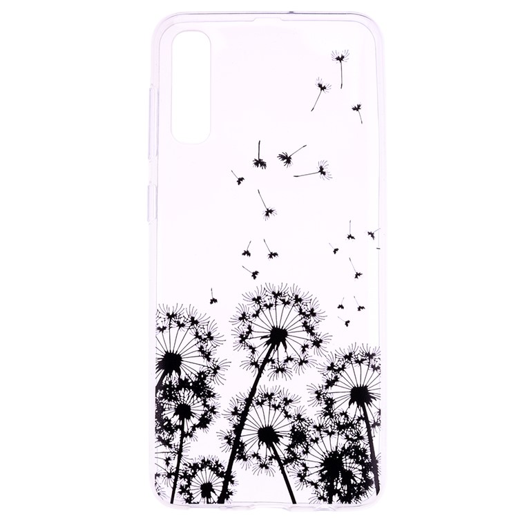 Pattern Printing TPU Mobile Phone Casing for Samsung Galaxy A50 - Dandelion-2