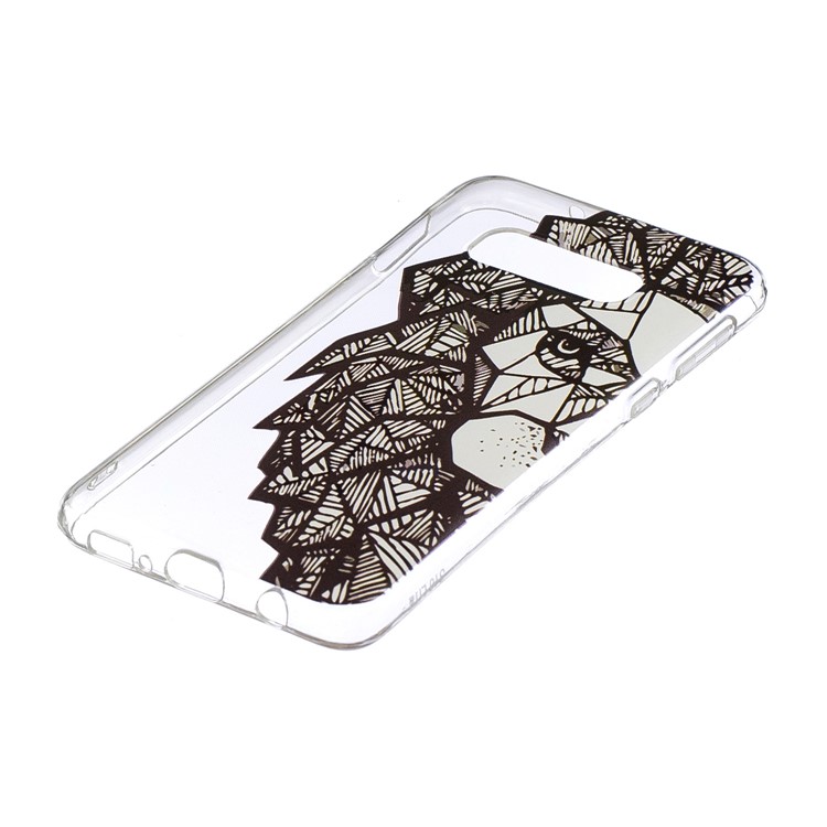 Pattern Printing TPU Mobile Back Case for Samsung Galaxy S10e - Abstract Animal-2
