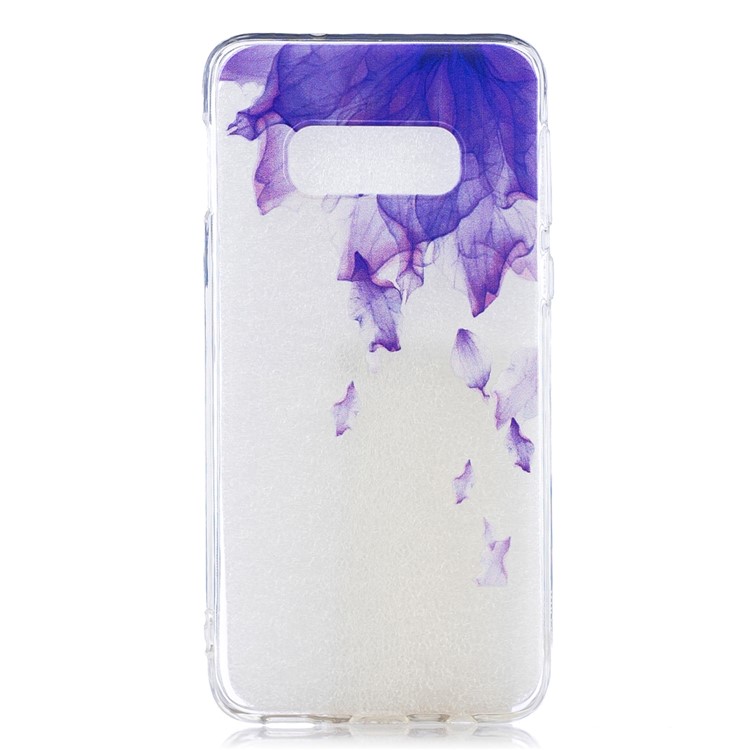 

Шаблон Печати ТПУ Мобильный Задний Чехол Для Samsung Galaxy S10E - Фиолетовый Рисунок, Galaxy S10e