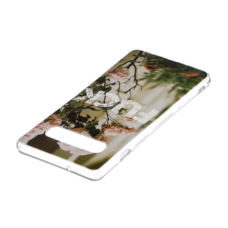 Estuche De TPU Estampado Para Samsung Galaxy S10 - Patrón De Mierda-3