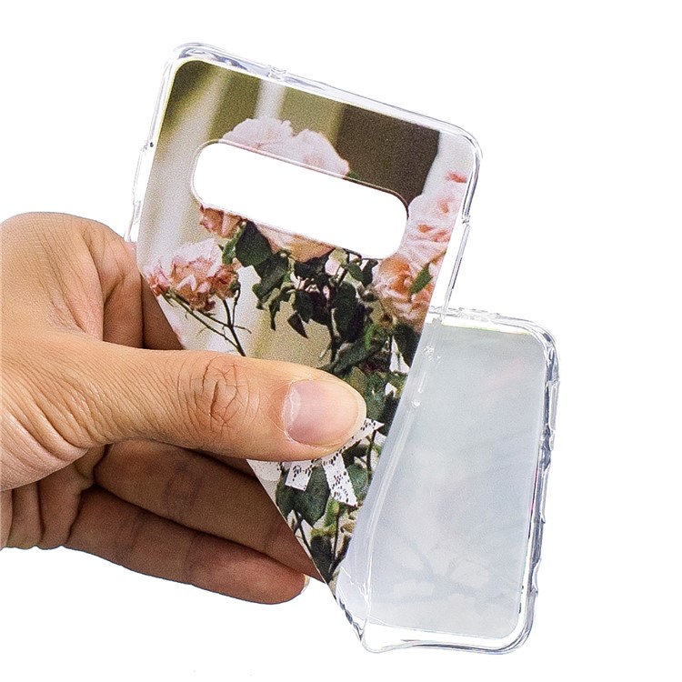 Estuche De TPU Estampado Para Samsung Galaxy S10 - Patrón De Mierda-4