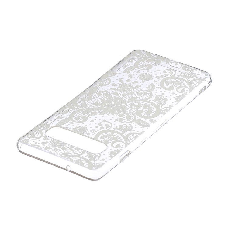 Pattern Printing TPU Case for Samsung Galaxy S10 - Unique Flower-3