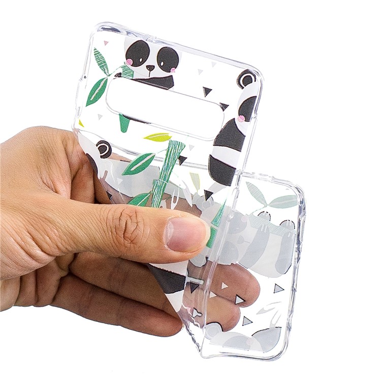 Estuche De TPU Estampado Para Samsung Galaxy S10 - Adorable Panda-4
