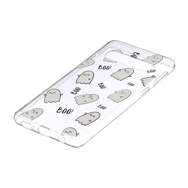 Pattern Printing TPU Case for Samsung Galaxy S10 - Cartoon Pattern-2