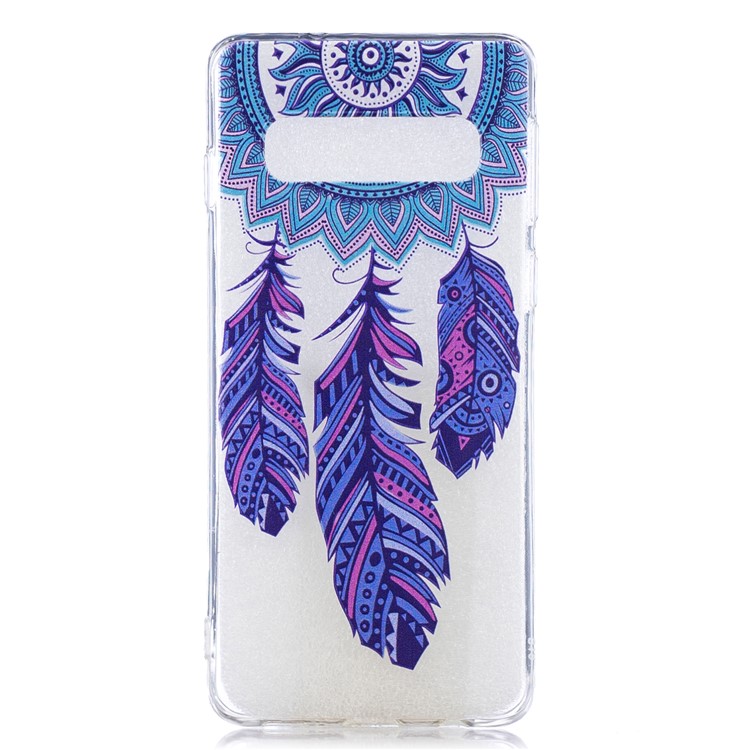 Estuche De TPU Estampado Para Samsung Galaxy S10 - Atrapasueños-1
