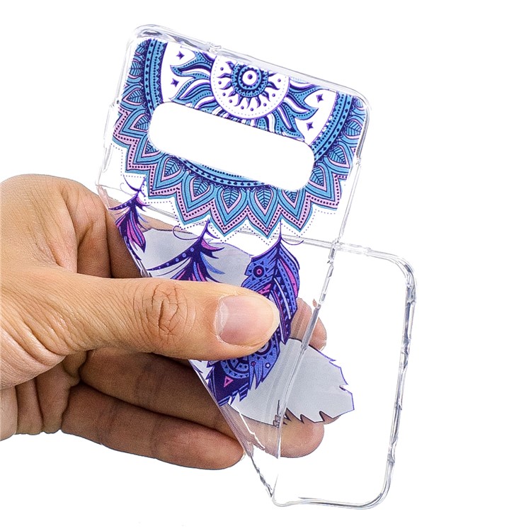 Estuche De TPU Estampado Para Samsung Galaxy S10 - Atrapasueños-4