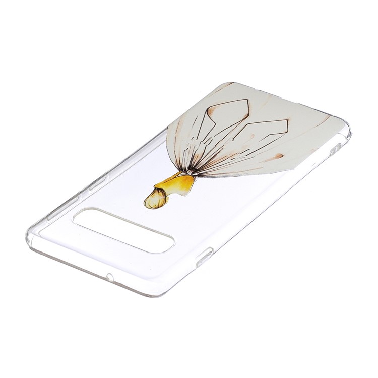 Estuche De TPU Estampado Para Samsung Galaxy S10 - Chica En Vestido Sin Espalda-3