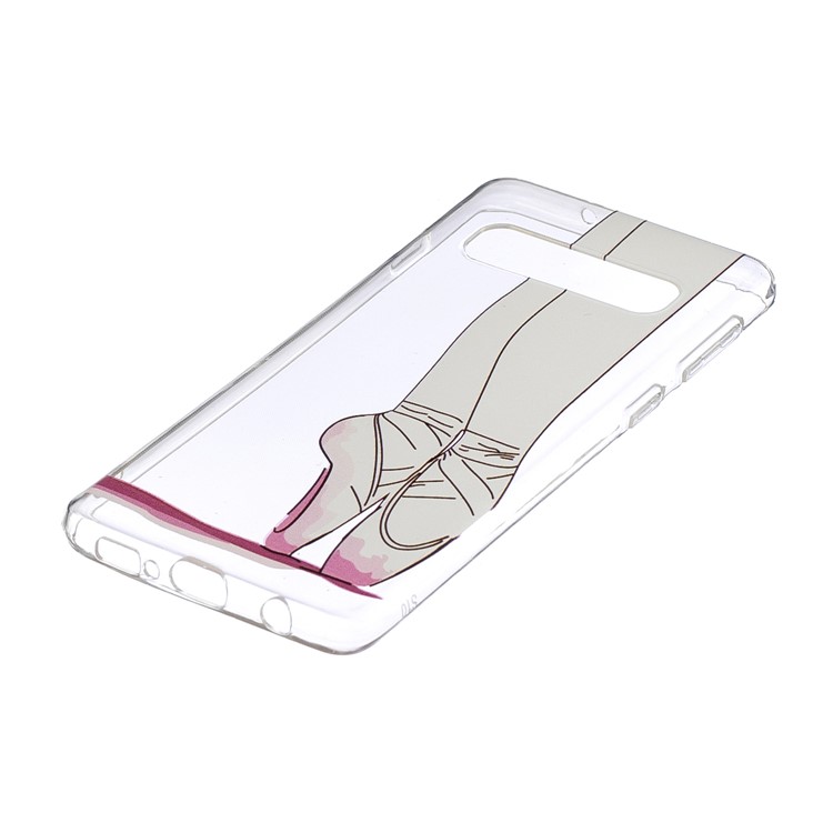 Estuche De TPU Estampado Para Samsung Galaxy S10 - Zapatos De Tacón Alto-2