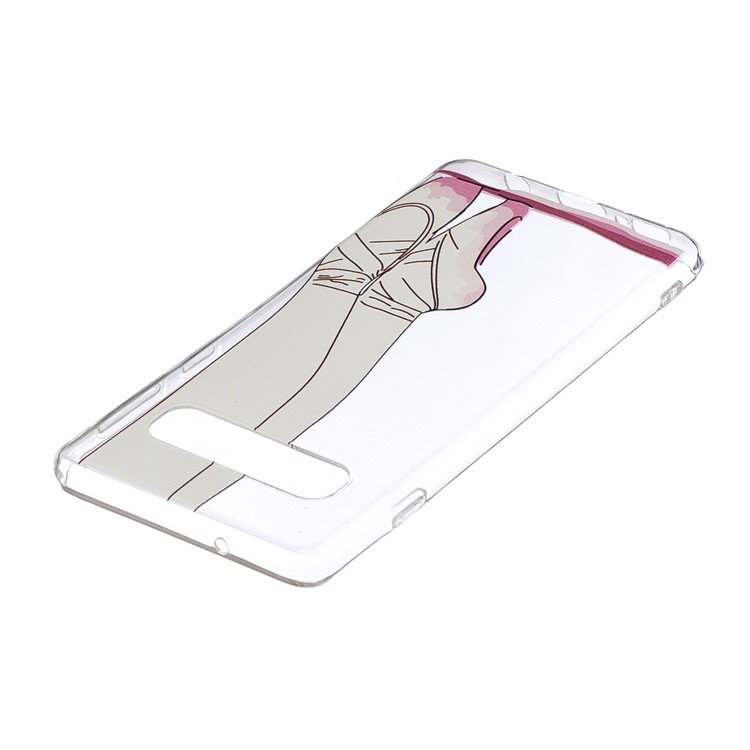 Estuche De TPU Estampado Para Samsung Galaxy S10 - Zapatos De Tacón Alto-3