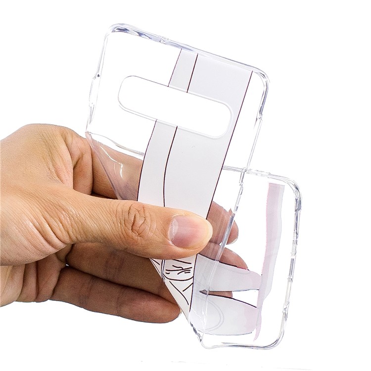 Estuche De TPU Estampado Para Samsung Galaxy S10 - Zapatos De Tacón Alto-4