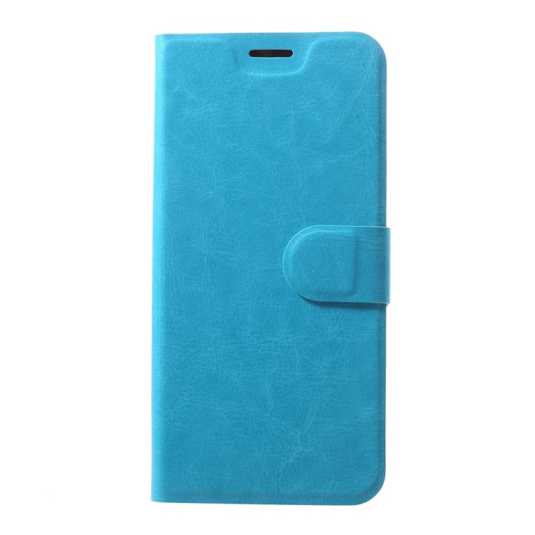 

Crazy Horse Stand Card Holder Leather Mobile Case for Samsung Galaxy A30/A20 - Blue, Galaxy A30