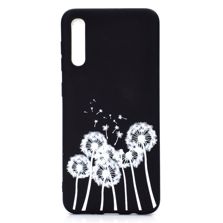 Matte Pattern Printing TPU Case Accessory for Samsung Galaxy A50 / A50s / A30s - Dandelion-2