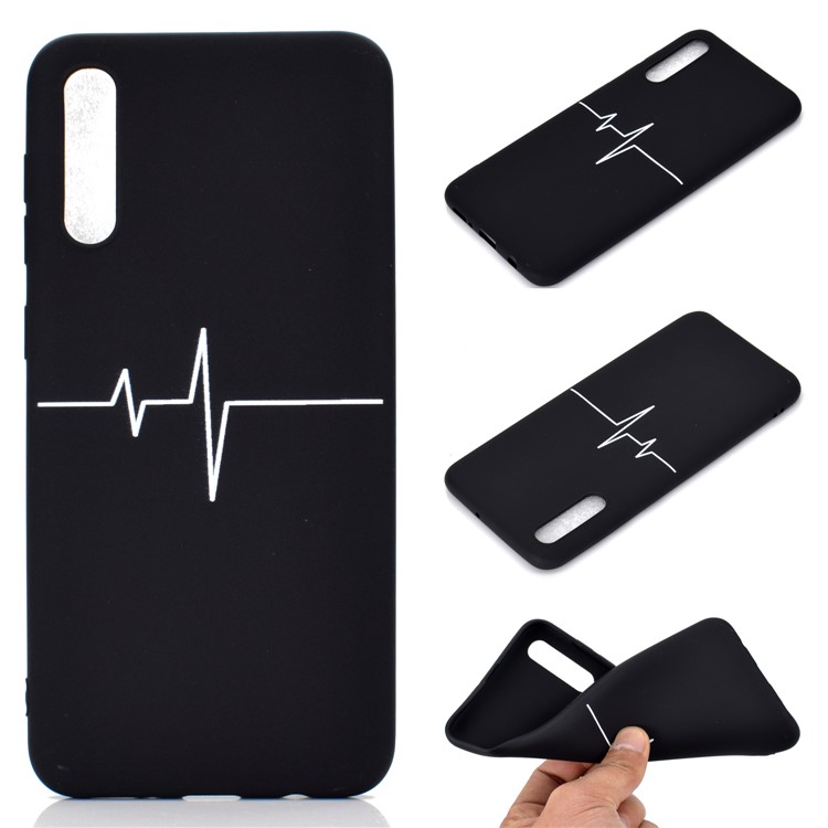 Matte Pattern Printing TPU Case Accessory for Samsung Galaxy A50 / A50s / A30s - ECG-1