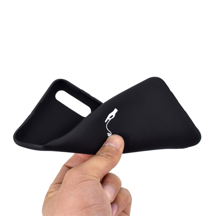 Matte Pattern Printing TPU Case Accessory for Samsung Galaxy A50 / A50s / A30s - Heart and Love-5