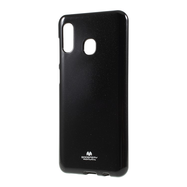 MERCURY GOOSPERY Flash Powder TPU Shell Case for Samsung Galaxy A30 / A20 - Black-2