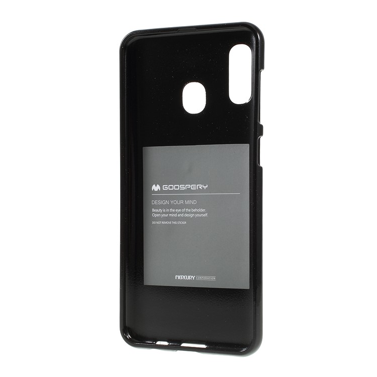 MERCURY GOOSPERY Flash Powder TPU Shell Case for Samsung Galaxy A30 / A20 - Black-3