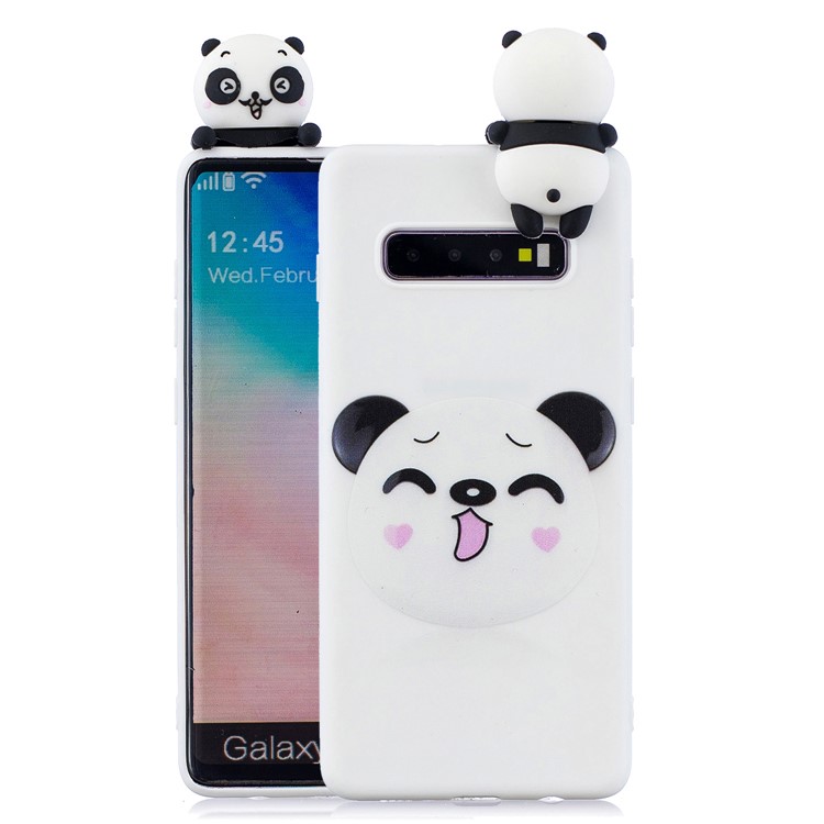 For Samsung Galaxy S10 Pattern Printing TPU Cell Phone Case with 3D Animal Doll - Koala  ??-1