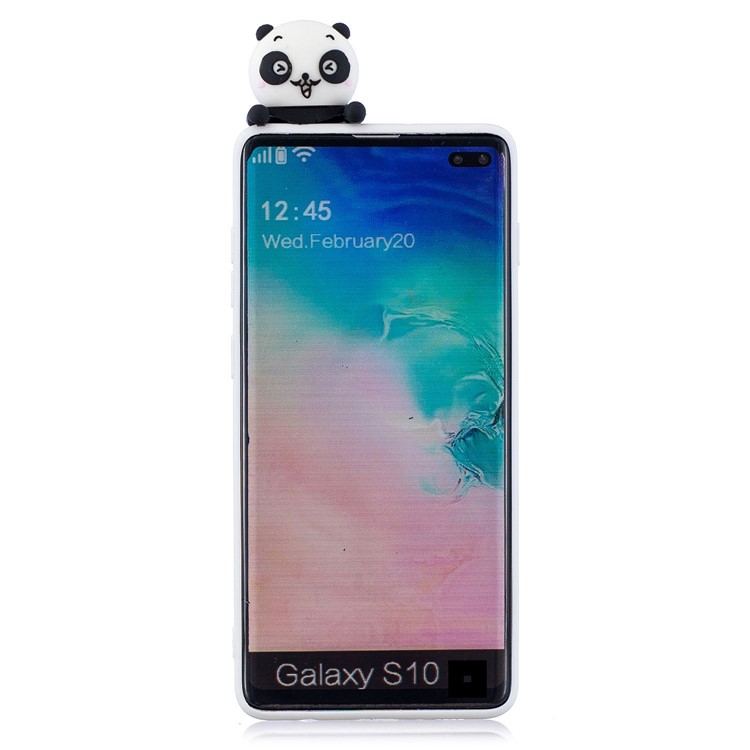 For Samsung Galaxy S10 Pattern Printing TPU Cell Phone Case with 3D Animal Doll - Koala ??-6