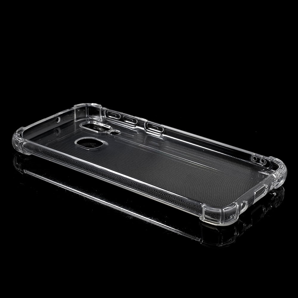 Drop-resistant Clear TPU Phone Case Back Cover for Samsung Galaxy A40-5