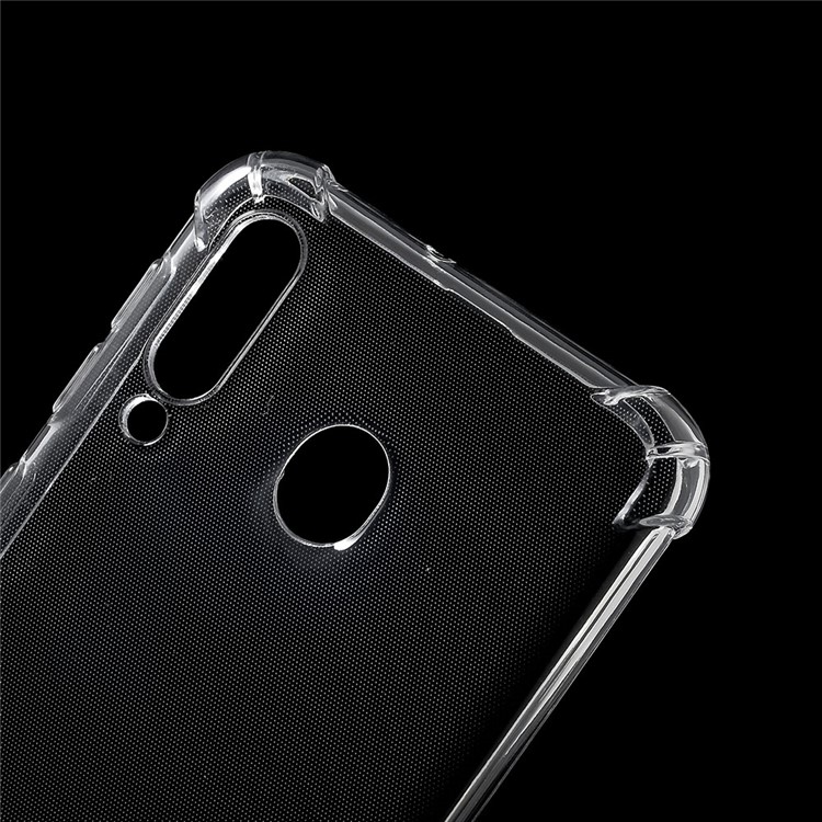 Shockproof Clear TPU Case Phone Cover for Samsung Galaxy M30-4