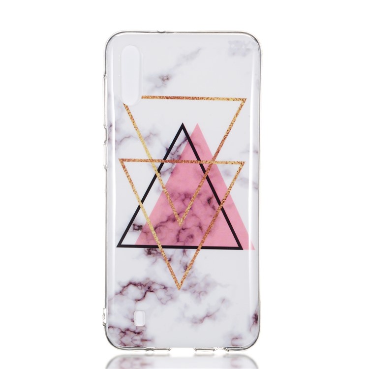 Marble Pattern IMD TPU Case for Samsung Galaxy M10 - Style A-2