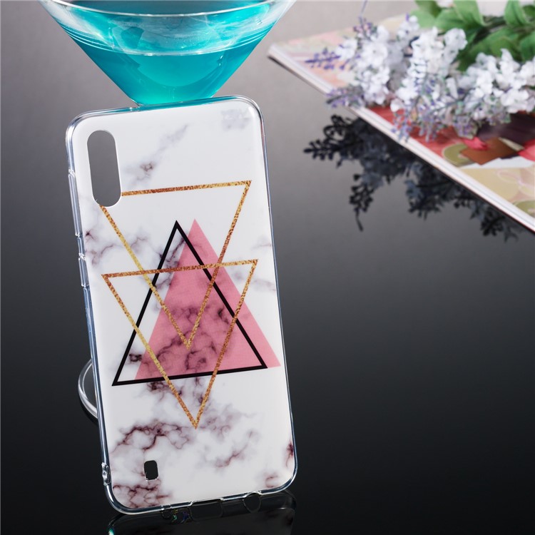 Marble Pattern IMD TPU Case for Samsung Galaxy M10 - Style A-5