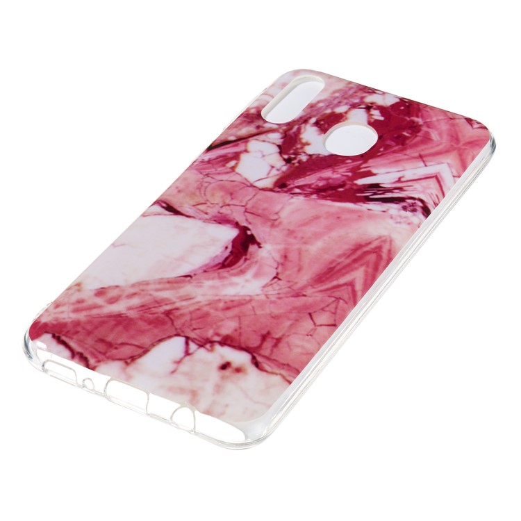 Marble Pattern IMD TPU Back Case for Samsung Galaxy M20 - Style A-3