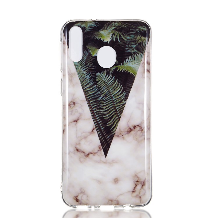 Marble Pattern IMD TPU Back Case for Samsung Galaxy M20 - Style G-2