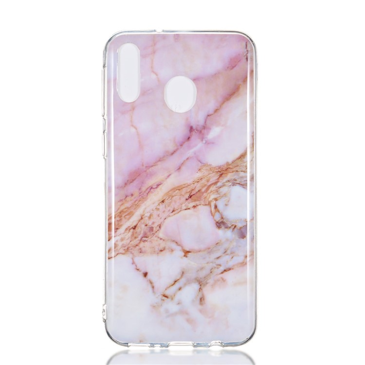 Marble Pattern IMD TPU Back Case for Samsung Galaxy M20 - Style H-2