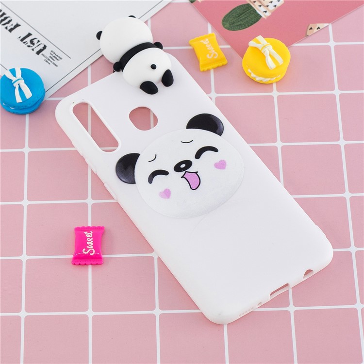 For Samsung Galaxy A30 Pattern Printing TPU Cell Phone Cover with 3D Animal Doll - Koala-6