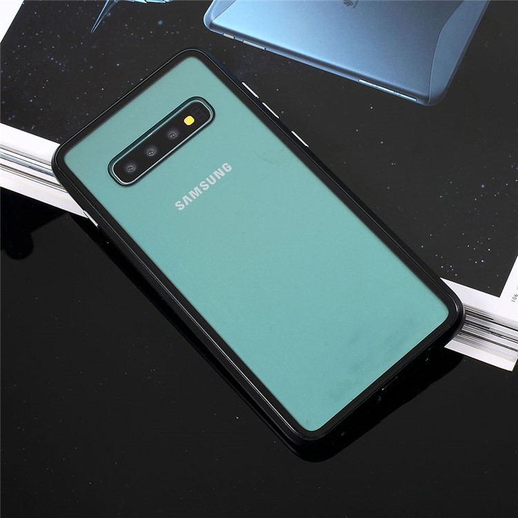 Magnetische Anziehung Aus Gehärtetem Glas Für Samsung Galaxy S10 - Schwarz-7