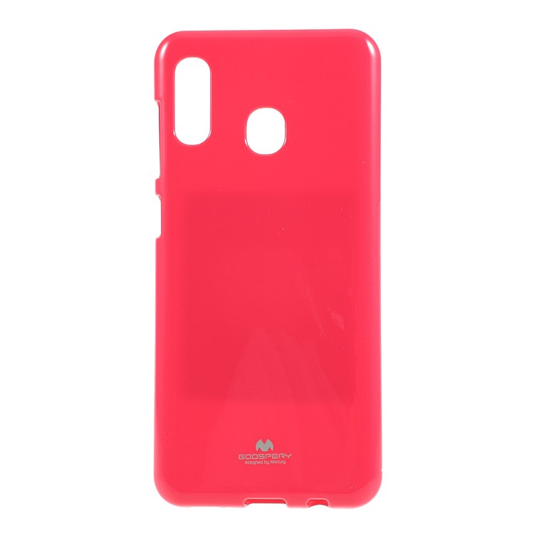 MERCURY GOOSPERY Glitter Powder TPU Protective Shell for Samsung Galaxy A20/A30 - Rose-1
