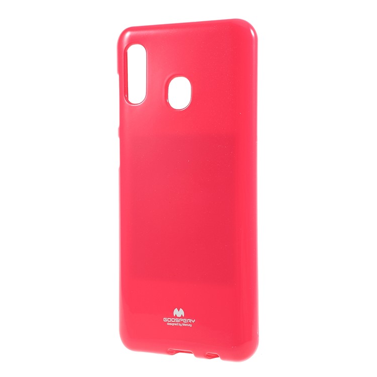 MERCURY GOOSPERY Glitter Powder TPU Protective Shell for Samsung Galaxy A20/A30 - Rose-2