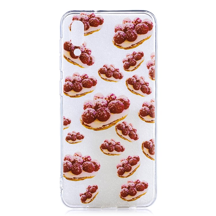 

Pattern Printing Soft TPU Case for Samsung Galaxy M10 - Dessert, Galaxy M10