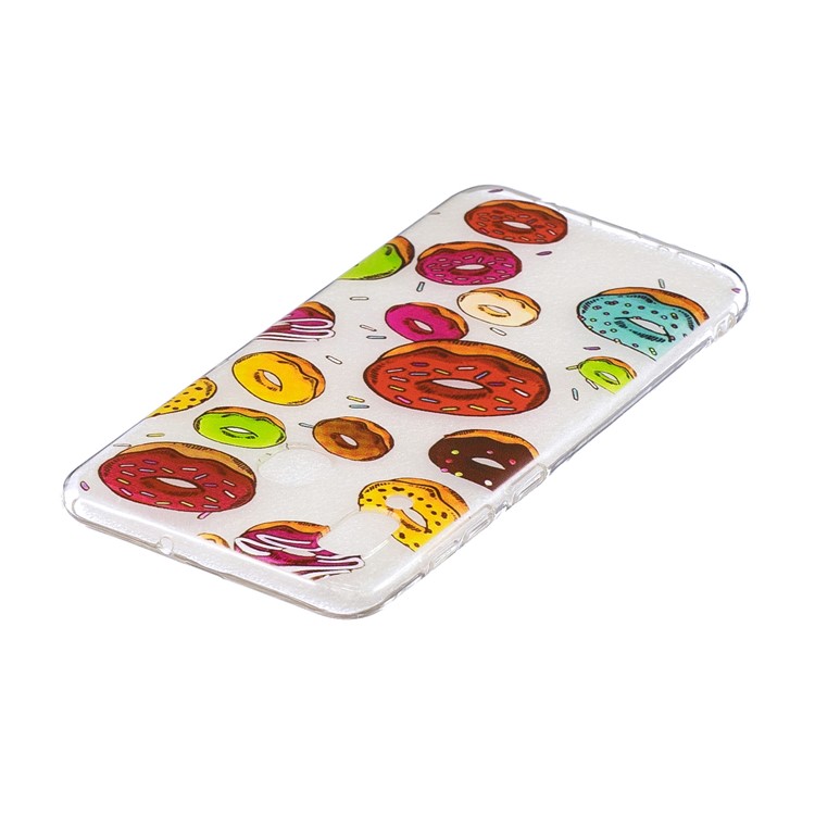 Pattern Printing Soft TPU Case for Samsung Galaxy A30 / A20 - Doughnut-3