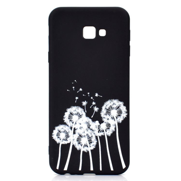 Matte Pattern Printing TPU Soft Mobile Cover for Samsung Galaxy J4+ - Dandelion-2