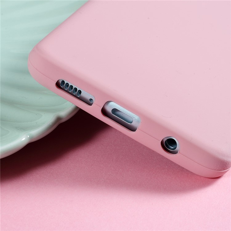 3D Moustache Cat Silicone Mobile Phone Cover Shell for Samsung Galaxy S10 Plus - Pink-3