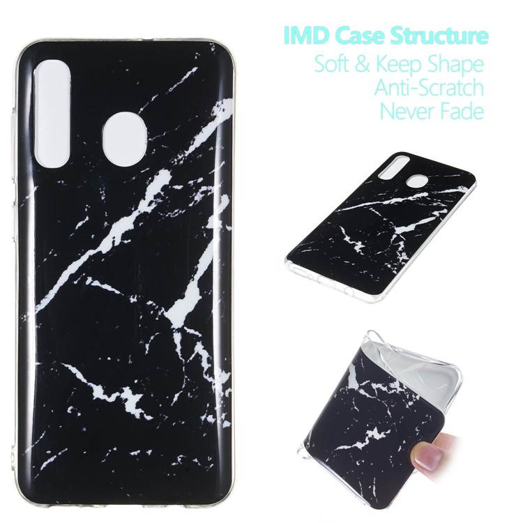 

Cellphone Shell [Marble Pattern] IMD TPU Case for Samsung Galaxy A30/A20 - Style B, Galaxy A30