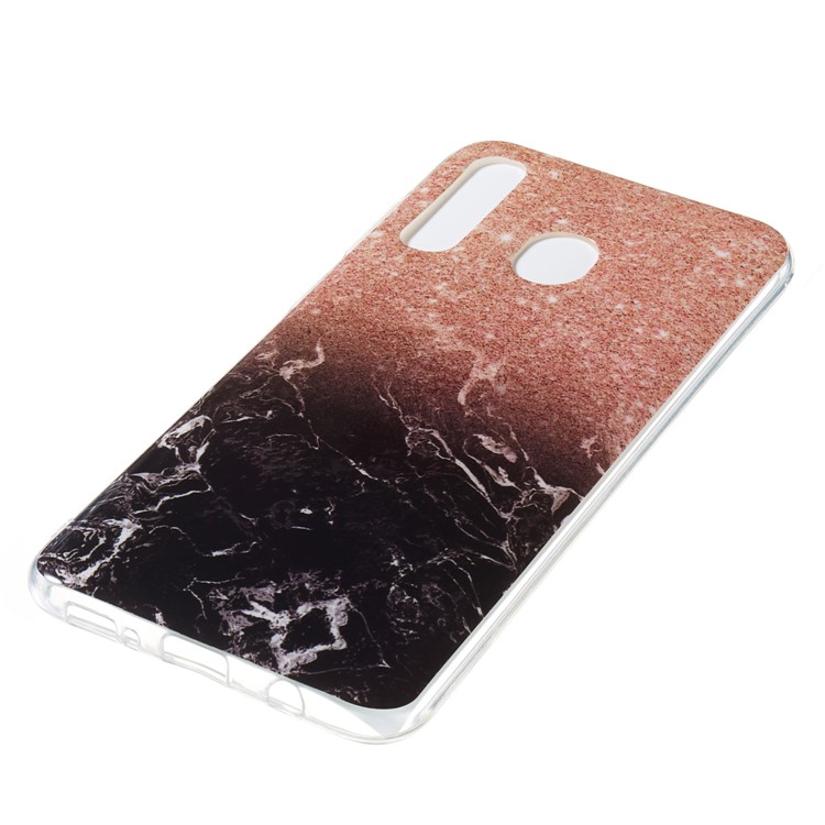 Marble Pattern IMD TPU Soft Back Case for Samsung Galaxy A50 / A30 / A20 - Style A-3